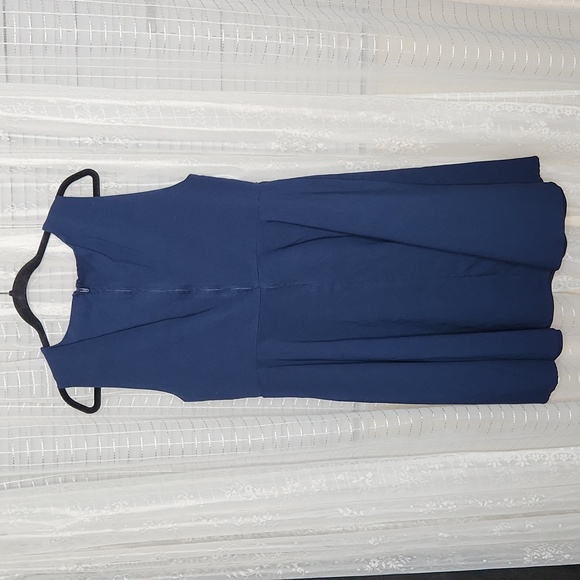 torrid Sapphire Blue Sleeveless Sweetheart Neck Fit & Flair Swing Dress Sz18 - Picture 5 of 11